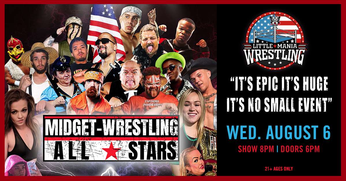 Little Mania Wrestling Presents Midget Allstars