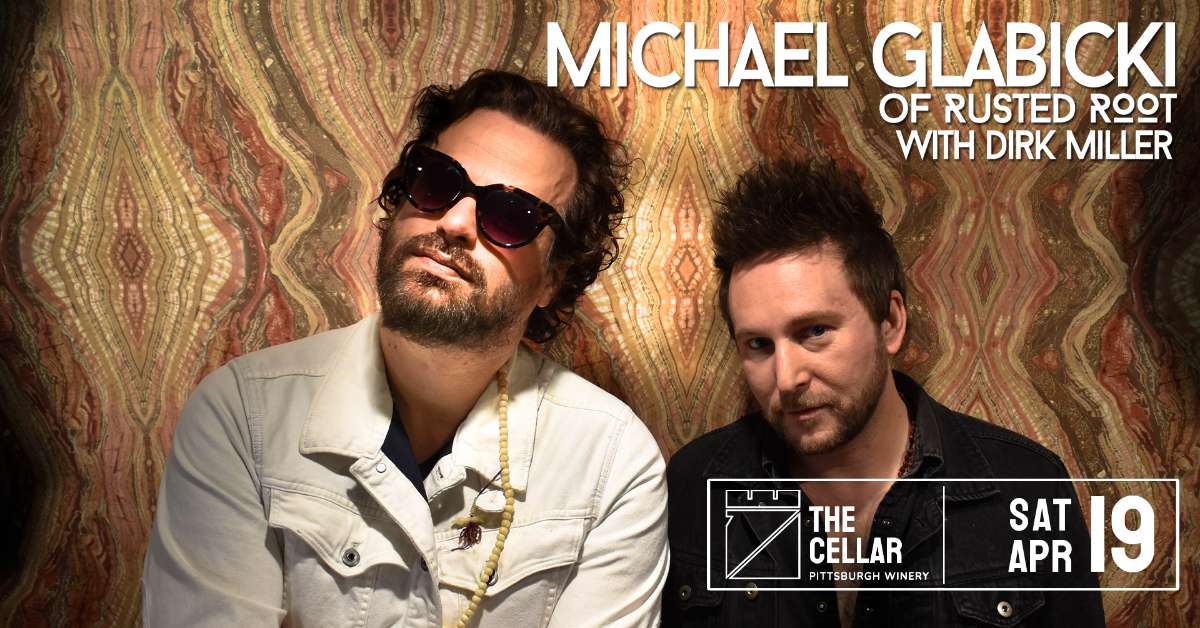 Michael Glabicki of Rusted Root with Dirk Miller