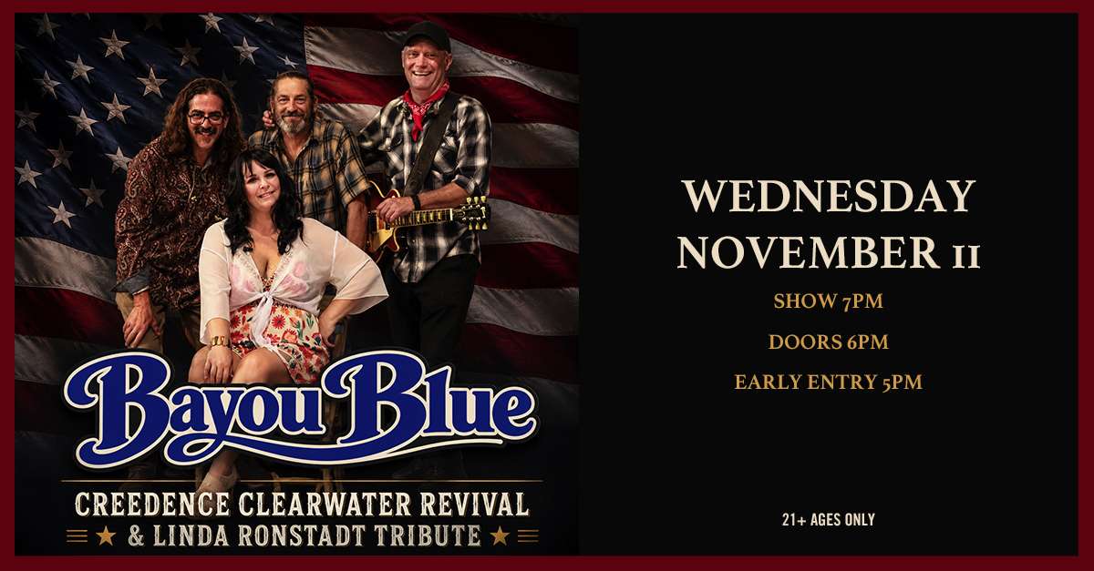 Bayou Blue: Tribute to Creedence Clearwater & Linda Rondstat