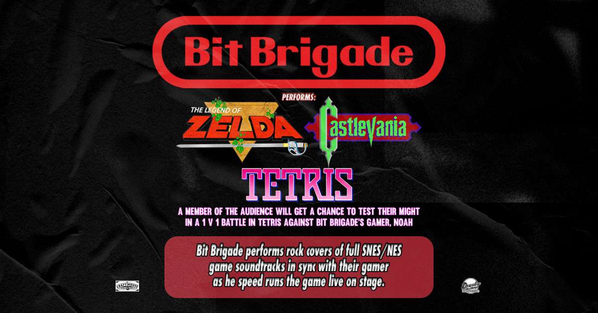 Bit Brigade Performs “The Legend of Zelda” + “Castlevania” + “Tetris” LIVE