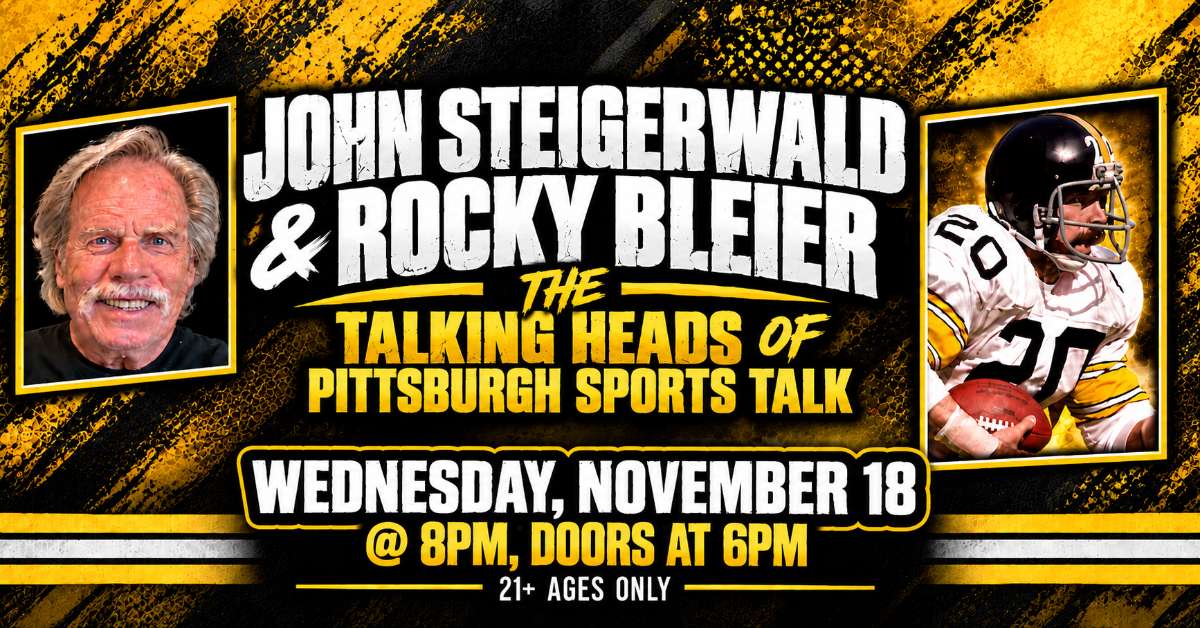 Rocky Bleier & John Steigerwald: The Talking Heads of Pittsburgh Sports Talk