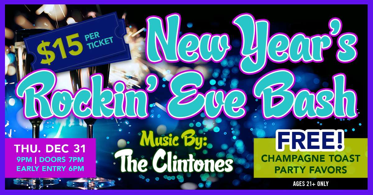 The Clintones New Years Eve Party